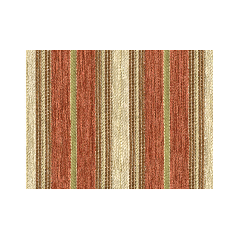 Guaranteed in Stock Fabric, Green / Beige / Orange
