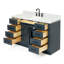 Meuble-lavabo simple en bois massif 54 po avec lavabo en marbre Carrara de 1,5 po Thornaby-1419856127-1454304547