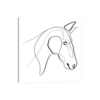 Horse I by Dane Khy - Wrapped Canvas Gallery-Wrapped Canvas Giclée