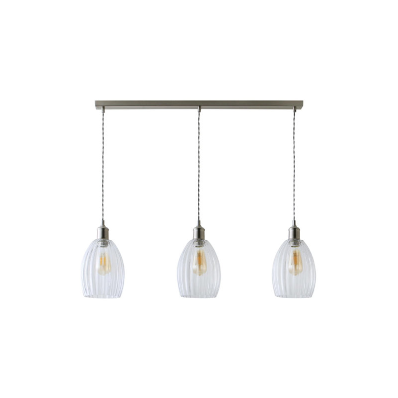 Dellis 3 - Light Pendant, Chrome