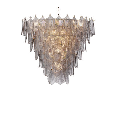 Verbier 16 - Light Dimmable Lantern Tiered Chandelier
