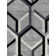 Nubia Geometric Area Rug in Gray