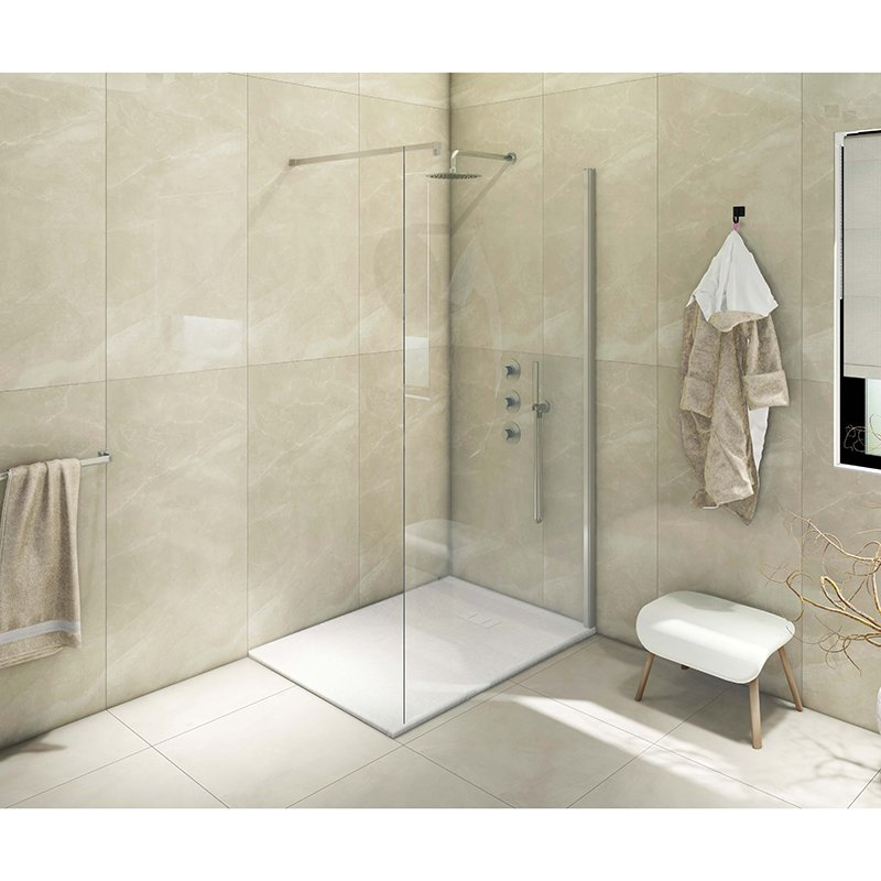 70 x 120 mm Plastic Tray, White