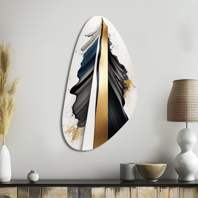 Dewsbury - Abstract Cubism Fall Shape Irregular Metal Wall Decor