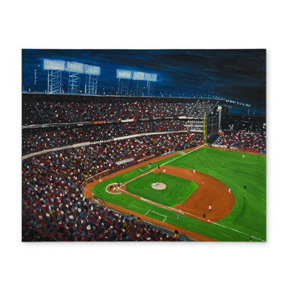 Baseball Game Blue Placemat - American Decor for Livingroom