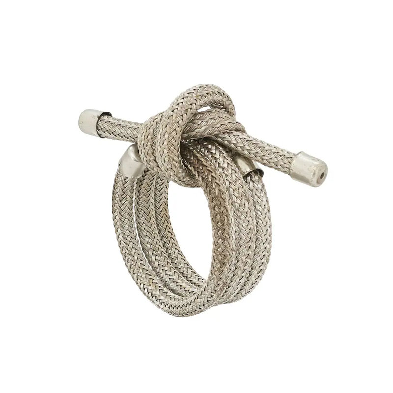 Porte-serviettes en fer, Argent