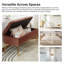 Banc de rangement rembourré en velours Kajana-1744313861