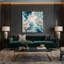 Art mural sur toile gris-1408989503