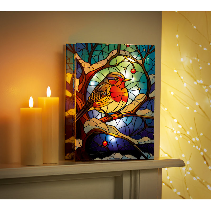 Christmas Bird Decorative Accent