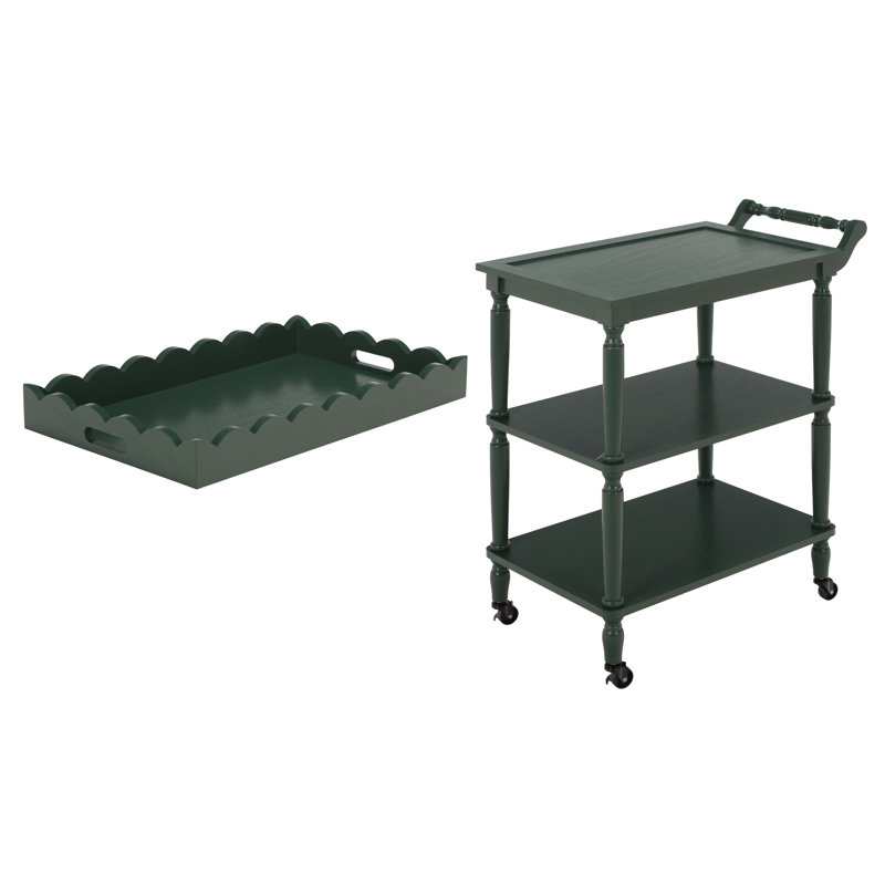 Table de bout Reinhart Aydah Emmeline, Vert forêt