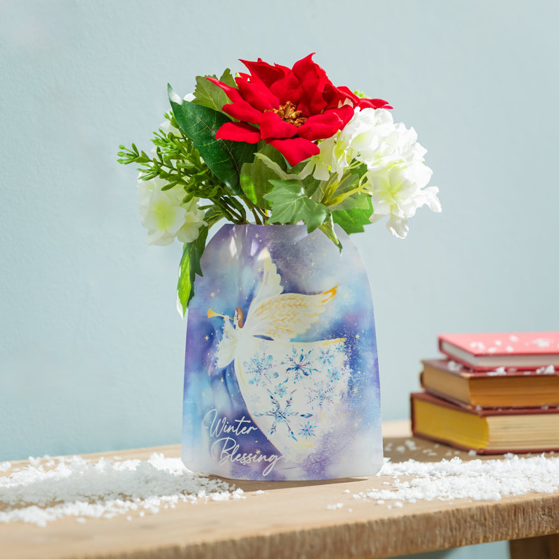 Vase en PVC avec bougie flottante Season to Sparkle
