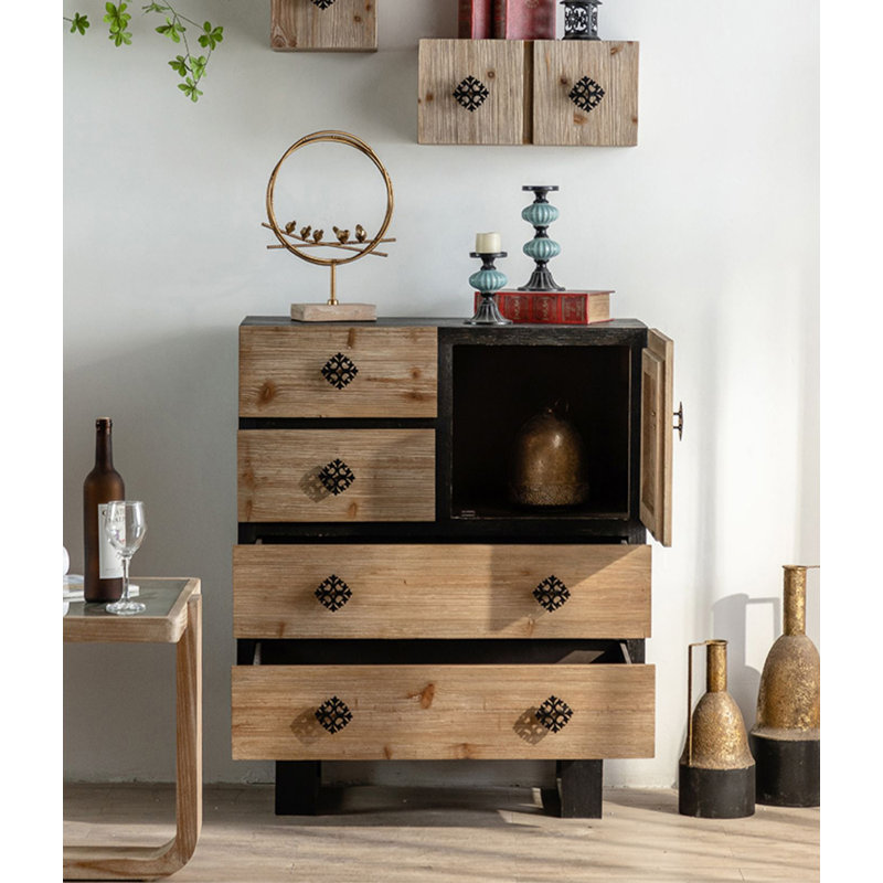 Buffet décoratif rétro multifonctionnel