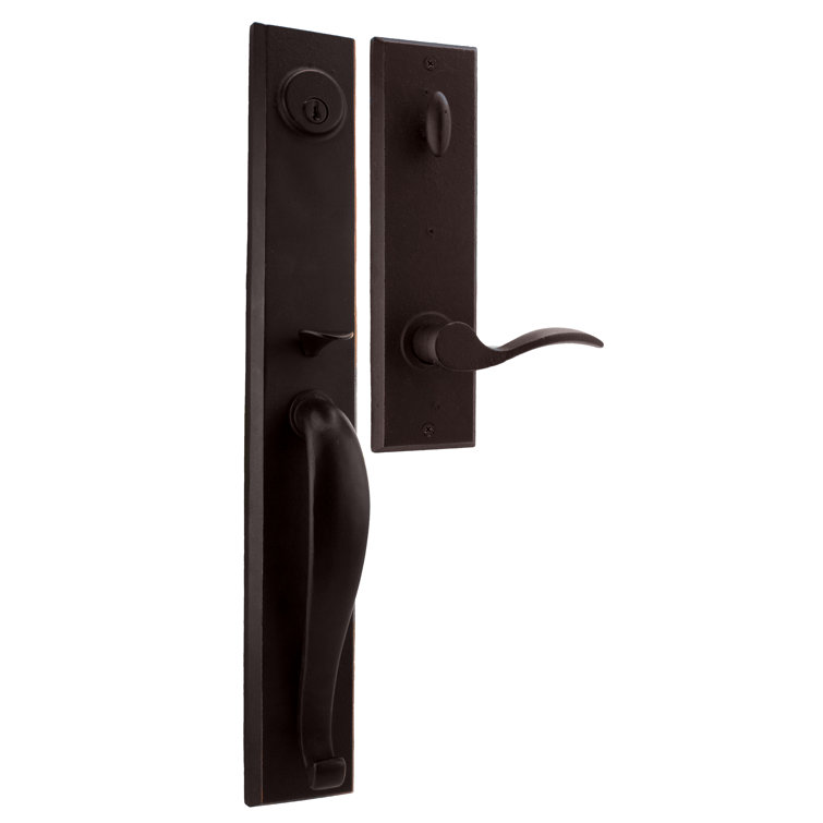 Weslock Rockford Entry Handle with Carlow Lever