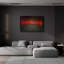 «Good Vibes Only In Neon Red» par Epic Portfolio, art mural en verre acrylique-493846421