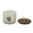 Earl Gray Scented Jar Candle with Glass Holder