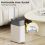 Poubelle de salle de bain 1,6 gallons-123108806
