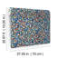 Papier peint floral bleu Prato Petite-2076442846
