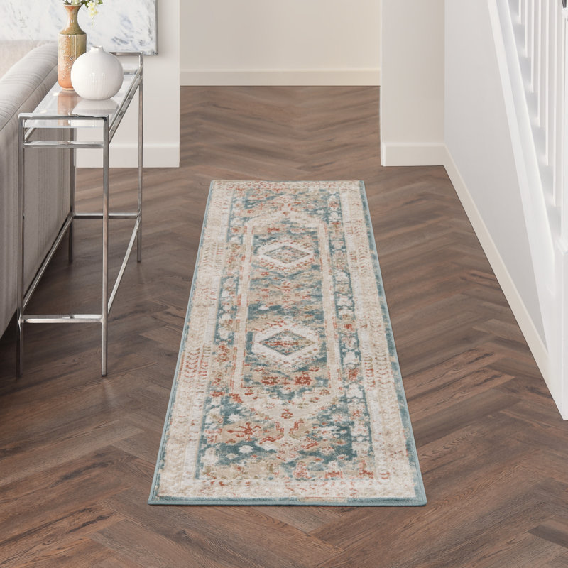 Kawamoto Oriental Indoor Rug, Runner 2'2" x 10'