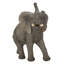 Statue éléphant avec trompe vers le haut