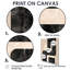 «Minimal and Abstract Compositions In Nature Tones», impression sur toile moderne Mid-Century, art mural moderne Mid-Century noir-68349124-68349128-68349131