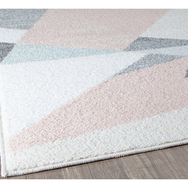 Tapis contemporain Miko Milkshake, Rectangle 9 pi x 12 pi