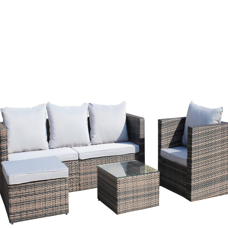 Table basse avec coussins, collection Pat