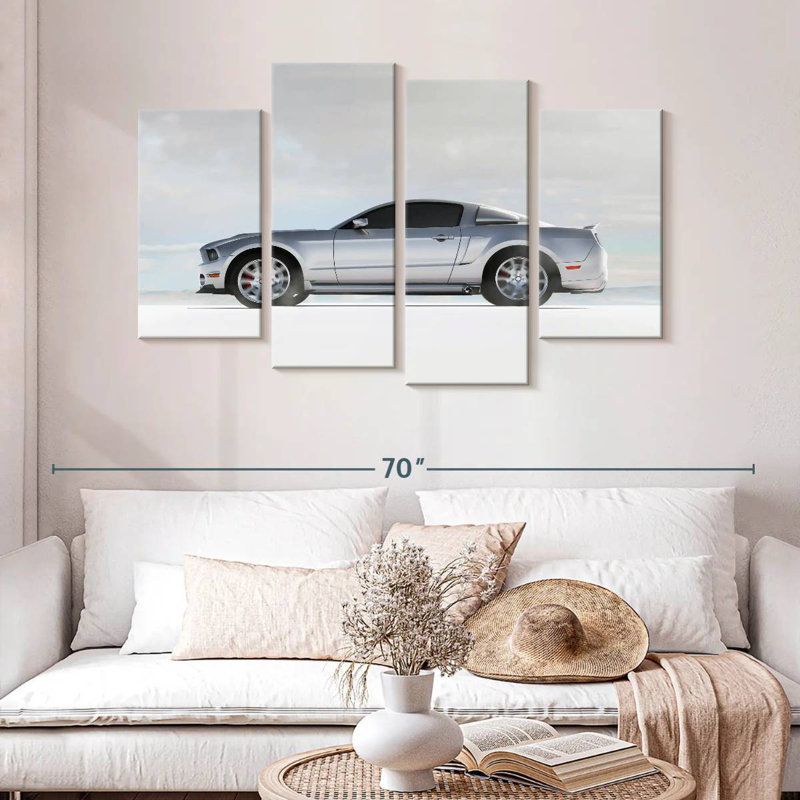 Voiture de sport Mehar Silver, H 32 po x l 52 po