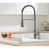 Brushed Nickel/Black