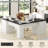 60‘’ L Shaped Desk with Wooden Drawers-338248567-338248520