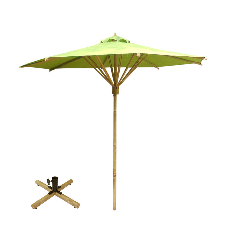 Parasol de marché 85,8 po x 85,8 po, Vert foncé