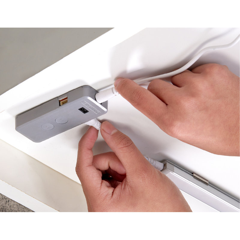 Noir sans outil DECKER, boîtier de commande à capteur de mouvement, température de couleur réglable