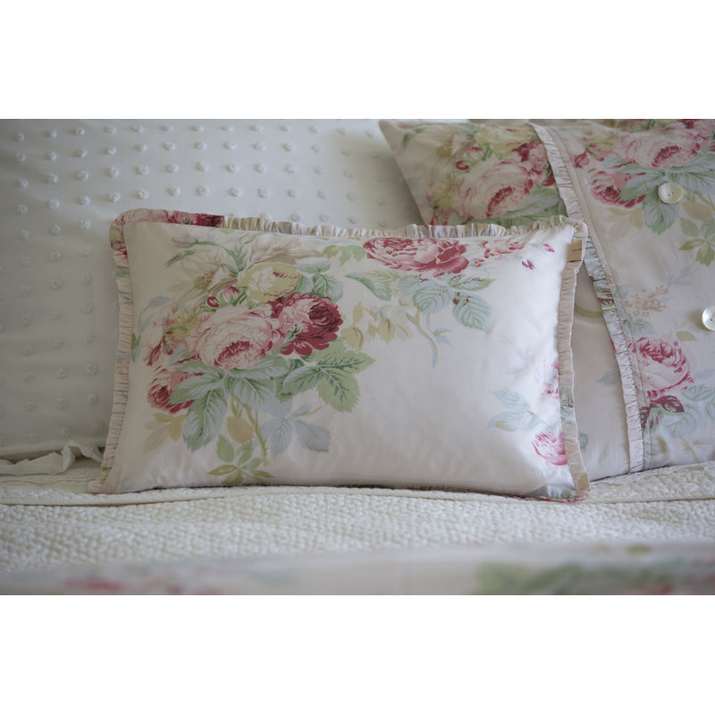 Shore Floral Cotton Duvet Cover Collection