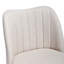 46.5cm H Fabric Upholstered Back Side Chair Solid Wood Dining Chair-629222274