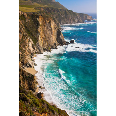 Beautiful Coastline - Wrapped Canvas Print