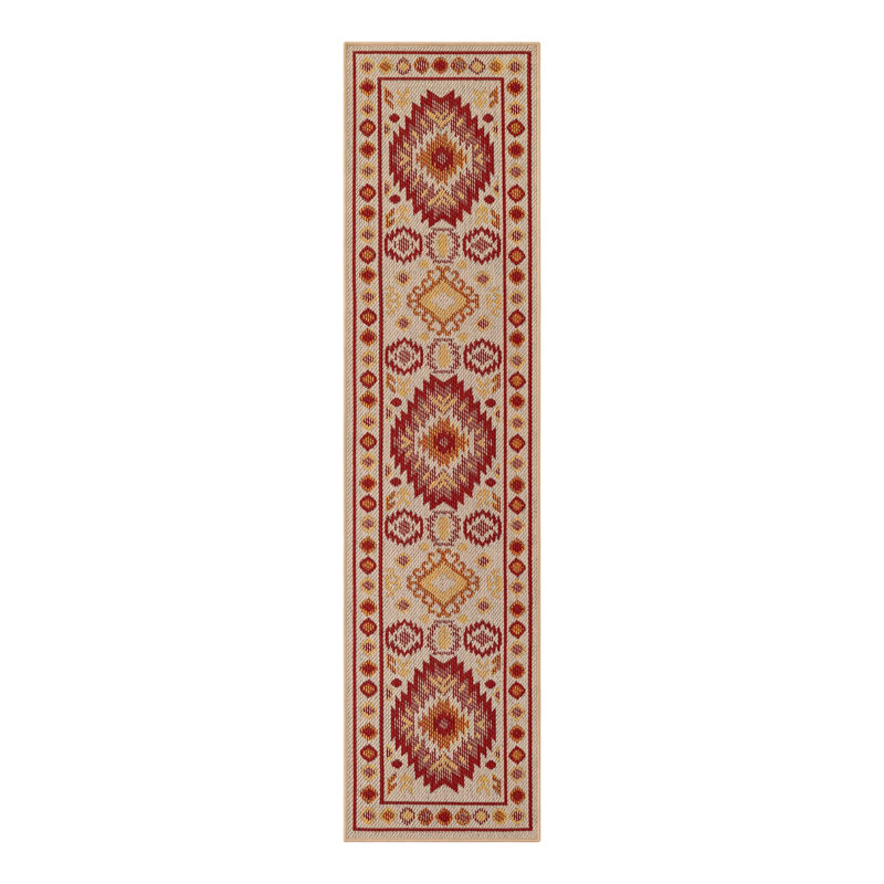 Tapis intérieur / extérieur Marlenia Marlenia, Tapis de couloir 2 pi x 8 pi