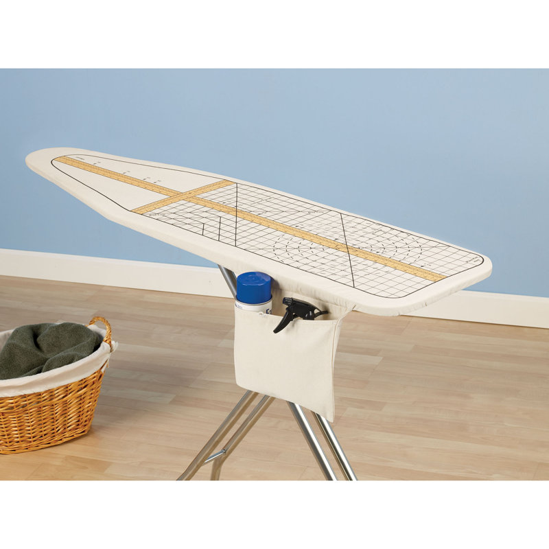 Housse et housse de rechange pour planche à repasser Deluxe, Crème, crème