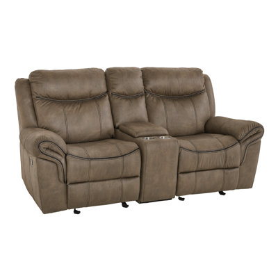 Causeuse inclinable de 76 po de largeur Allysin