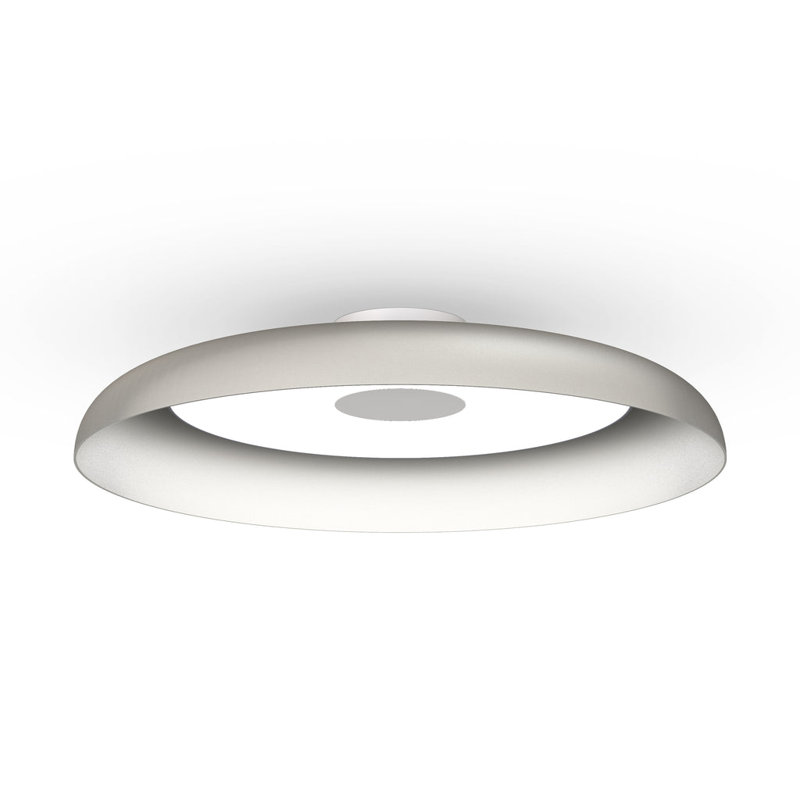 Nivél Flush Mount, White, 2.75" H x 22" W x 22" D