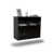 Anthracite/High Gloss Black