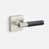 Satin Nickel/Black