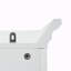 Armoire de rangement autoportante avec deux portes