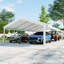 Quictent 5x10m (16x32ft) Party Tent Canopy, Heavy Duty Outdoor Event Shelter for Wedding, BBQ, Gathering with Storage Bags-122760407