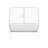 Ava 24" Metal Accent Cabinet In White-803045876