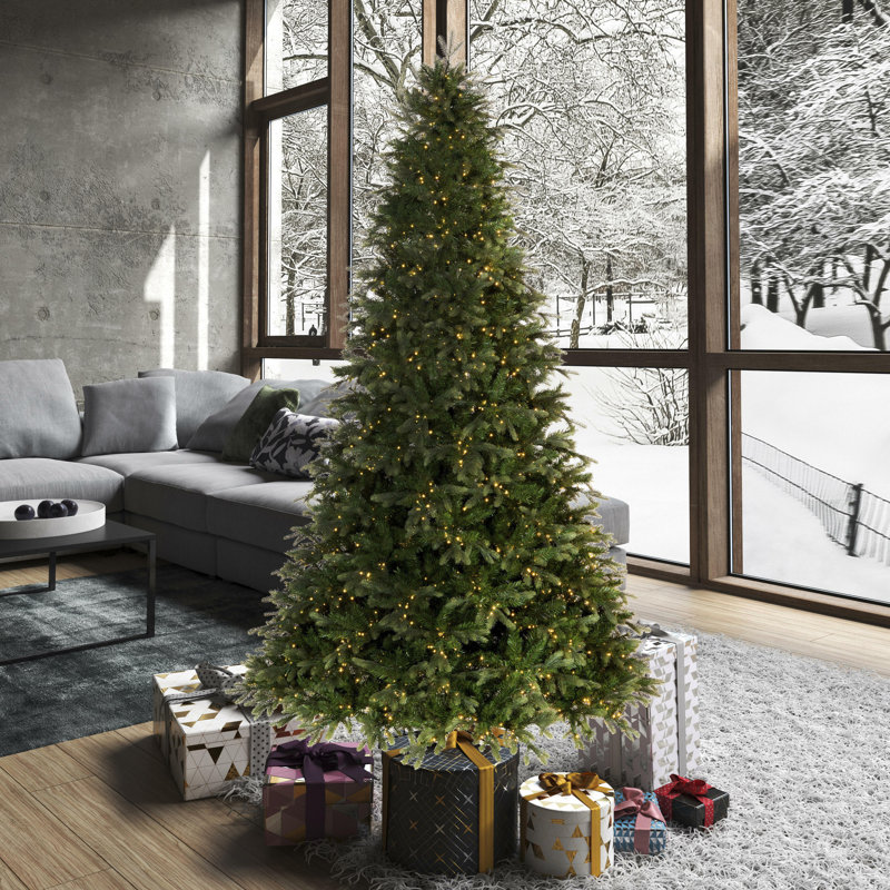Vickerman Artificial Douglas Fir Christmas Tree, 9 ft, 2500