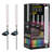 White Solar Powered Integrated LED Pathway Light Pack