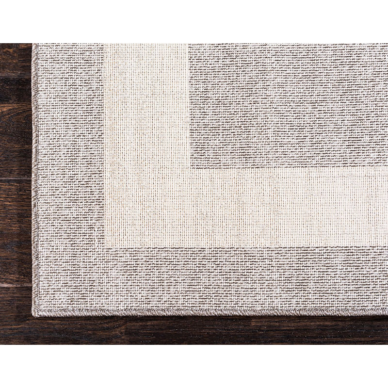 Tapis abstrait gris Islas, Rectangle 3 pi 1 po x 5 pi 3 po