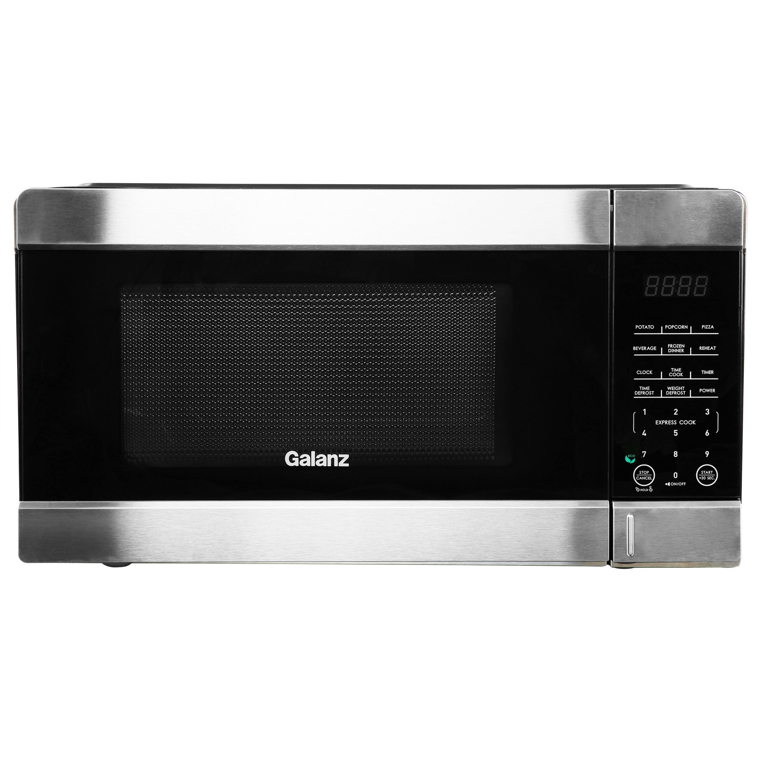 BLACK+DECKER 0.9 cu ft 900W Microwave Oven, Stainless Steel