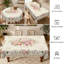 Nappe rose en polyester à motif floral lavable à la machine-2042015708