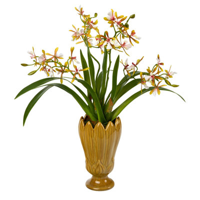 Faux Floral in Vase