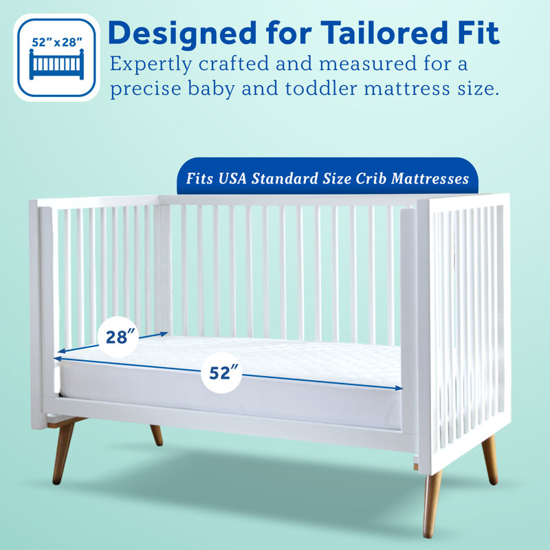 Sealy Rectangle Crib Mattress Protector Pad